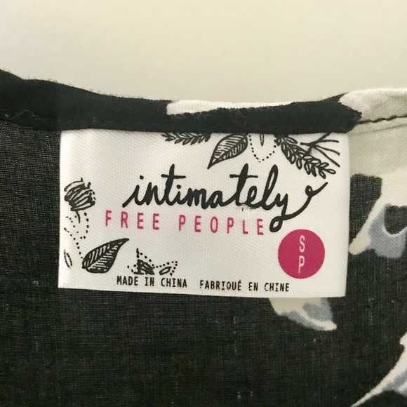 Free People Intimately Floral Trapeze Dress - Picture 4 of 4